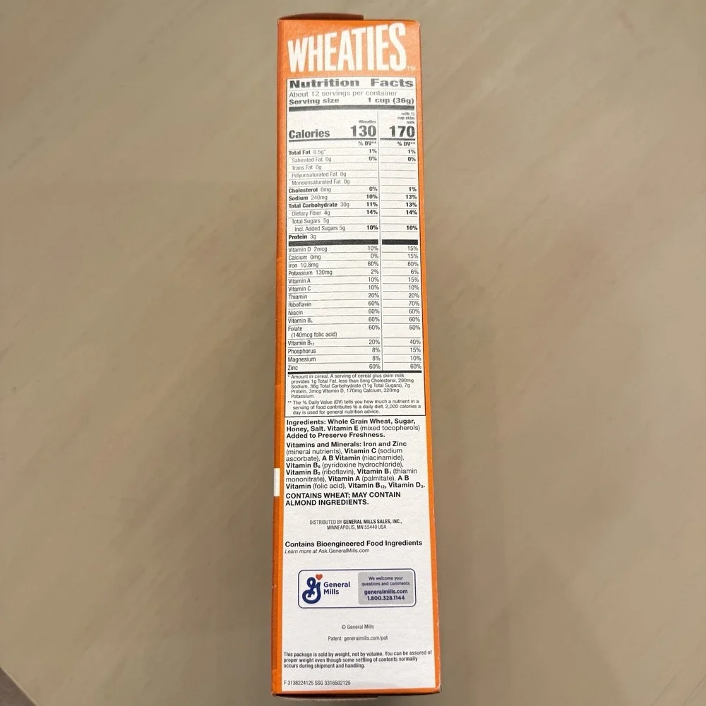 SEALED 2021 Wheaties Muhammad Ali Cereal Box COLLECTORS LIMITED EDITION 100years